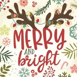 Merry & Bright | Obraz na stenu