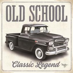 Old School Vintage Trucks II | Obraz na stenu