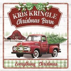 Kris Kringle Christmas Barn | Obraz na stenu