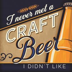 Never Met a Craft Beer I Didn't Like | Obraz na stenu