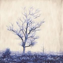 Tree in Blue | Obraz na stenu