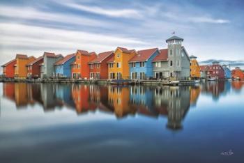 Reitdiephaven Reflections | Obraz na stenu