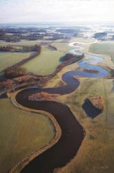 Flat Country from Above | Obraz na stenu