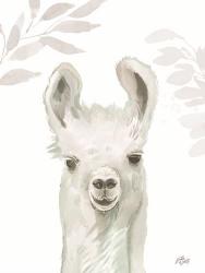 Leafy Llama | Obraz na stenu