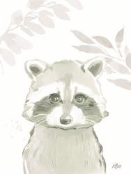 Leafy Raccoon | Obraz na stenu