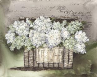 Vintage Floral Basket | Obraz na stenu