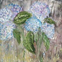 Hydrangeas in Bloom | Obraz na stenu
