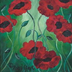 Poppies in Bloom | Obraz na stenu