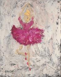 Ballerina on Stage | Obraz na stenu