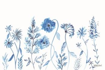 Wildflowers in Blue | Obraz na stenu