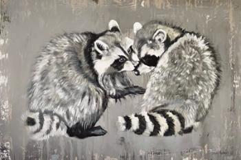 Two Raccoons | Obraz na stenu
