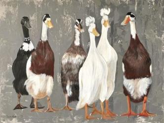 Six Runner Ducks | Obraz na stenu