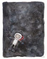 Swim in Space | Obraz na stenu