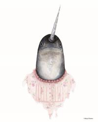 Narwhal in a Nightgown | Obraz na stenu