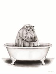 Hippo in Tub | Obraz na stenu