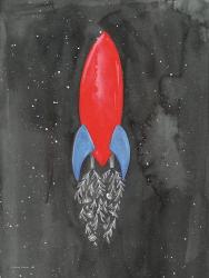 Flower Rocket | Obraz na stenu