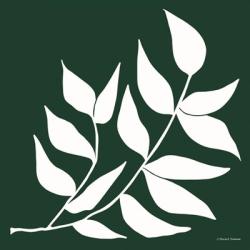 Modern Graphic Leaf Stem | Obraz na stenu