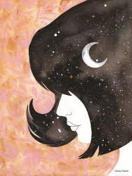 Moon in Her Hair | Obraz na stenu