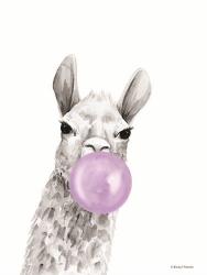 Bubblegum Alpaca | Obraz na stenu