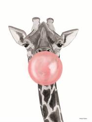 Bubblegum Giraffe | Obraz na stenu