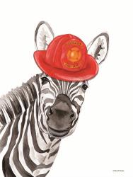 Firefighter Zebra | Obraz na stenu