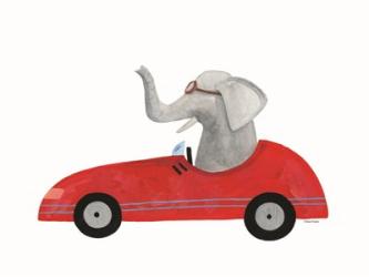 Elephant in a Car | Obraz na stenu