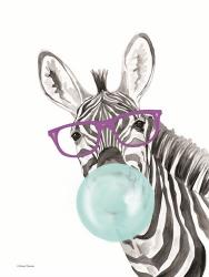 Bubble Gum Zebra | Obraz na stenu