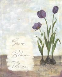 Grow Bloom Thrive | Obraz na stenu