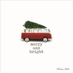 Merry And Bright Christmas | Obraz na stenu