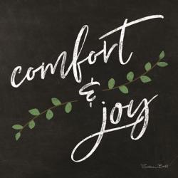 Comfort & Joy Chalkboard | Obraz na stenu
