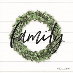 Family Boxwood Wreath | Obraz na stenu