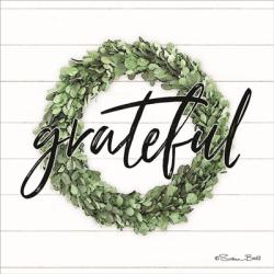Grateful Boxwood Wreath | Obraz na stenu