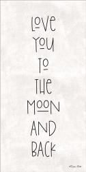 Love You to the Moon and Back | Obraz na stenu
