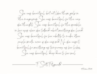 She was Beautiful | Obraz na stenu