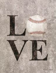 LOVE Baseball | Obraz na stenu
