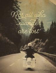 Not All Who Wander | Obraz na stenu