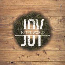 Joy to the World with Wreath | Obraz na stenu