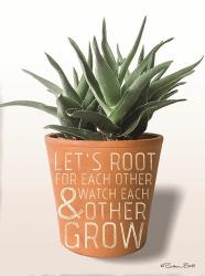 Succulent Watch Each Other Grow | Obraz na stenu