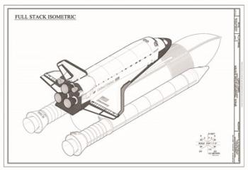 Discovery Full Stack Isometric | Obraz na stenu