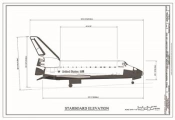 Discovery Starboard Elevation | Obraz na stenu