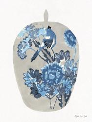 Blue Bird Vase | Obraz na stenu