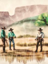 Cowboy Friends II | Obraz na stenu