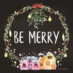 Be Merry Wreath | Obraz na stenu