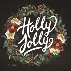 Holly Jolly Wreath | Obraz na stenu