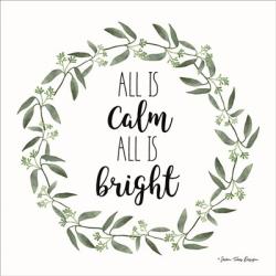 All is Calm Wreath | Obraz na stenu