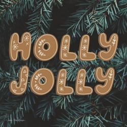 Gingerbread Holly Jolly | Obraz na stenu