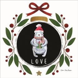 Love Christmas Ornament | Obraz na stenu