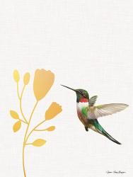Hummingbird and the Flower | Obraz na stenu