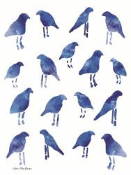 Bleu Birds | Obraz na stenu