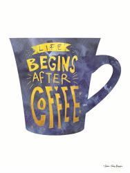 Life Begins After Coffee | Obraz na stenu